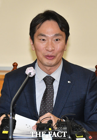 시중은행장들과의 간담회 참석한 이복현 금감원장 [포토]