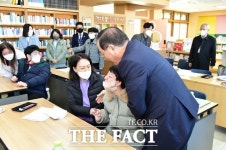 하윤수, 혜송학교 방문…사각지대 없는 교육활동 지원