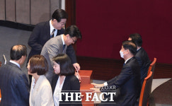 이상민 탄핵소추안 국회 통과... 293표 중 179표 찬성 [TF사진관]