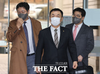 주가 조작 1심 선고 출석하는 권오수 [TF사진관]