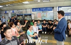 김동근 의정부시장 망월사역 북부게이트 존치 위해 비용 부담 의사 있어 