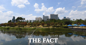 야외활동 자제하세요…한산한 세종호수공원 [TF사진관]