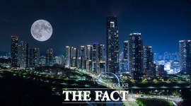 세종에 밝게 떠오른 슈퍼 블루문 [TF사진관]