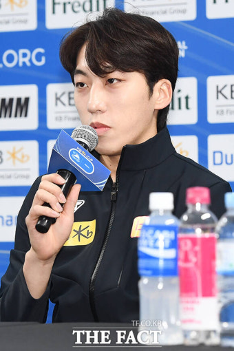 각오 밝히는 쇼트트랙 국가대표 박지원 [포토]
