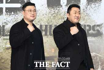 허명행-마동석 '형제 같은 비주얼' [포토]