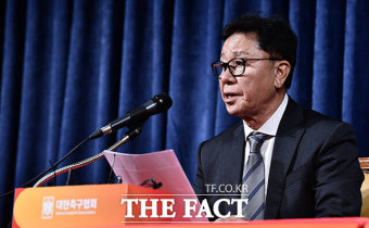 축구대표팀 임시 사령탑 '황선홍 올림픽 대표팀 감독 선임' [TF사진관]