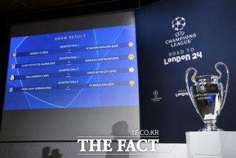 이강인-김민재 UCL 8강 '코리안 더비' 불발...'빅 이어' 대진 확정