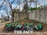 전주시 호성동 새마을부녀회, 주민센터 꽃동산 조성