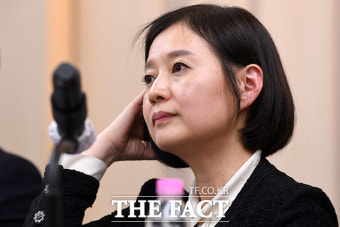 '한미그룹-OCI 통합' 기자회견 갖는 임주현-이우현 [TF사진관]