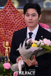 불자대상 수상하며 尹 대통령 만난 김동준 [TF사진관]