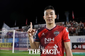 프로축구 ‘골 넣는 풀백’ 김태현(김천), K리그1 13라운드 MVP '영예'