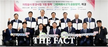 인천시, 관내 14개 기관과 그린파트너 2기 공동협약