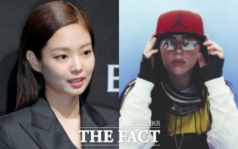 블랙핑크 제니, 빌리 아일리시 청음회 MC 깜짝 등장