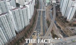 용인시 구갈교사거리 기흥역 방면 우회전 차로 1개 추가