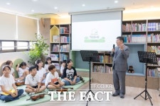 경기도·구세군·롯데홈쇼핑, 부천 고강동서 폐현수막 업사이클 작은도서관 개관