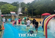 군포시, 여름방학 맞아 도시공원 12곳 물놀이터 개장