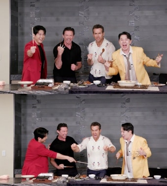 라이언 레이놀즈·휴 잭맨, '편스토랑' 출연…예능감도 '월드스타'