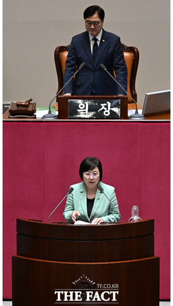 반복되는 '필리버스터 후 표결 불참'…'방문진법' 야당 단독 처리 [TF사진관]