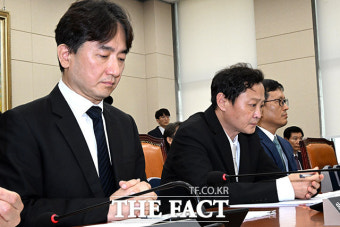 '티메프' 사태, 국회 출석한 구영배-류광진-류화현 [포토]