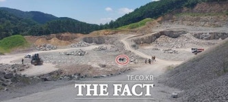 경남 사천시 골재생산업체서 SUV 차량 추락해 2명 숨져