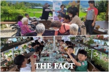 장수군, 치매·아동센터 유관기관 연계 치유프로그램 실시