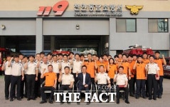 권혁민 충남소방본부장, 천안동남소방서 격려 방문