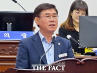 강현철 공주시의원 유구 색동수국정원 꽃축제 장소 이전 미리 정해야