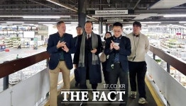 홍문표 aT 사장, 농업선진국서 K-푸드 선진 유통체계 구상