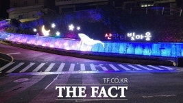 큐브스엘이디, 부산 일대 태양광 활주로형 LED 표지병 1107개 설치