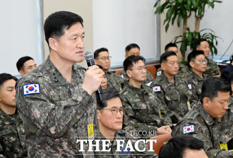 답변하는 이경민 방첩사령관 직무대해 [포토]