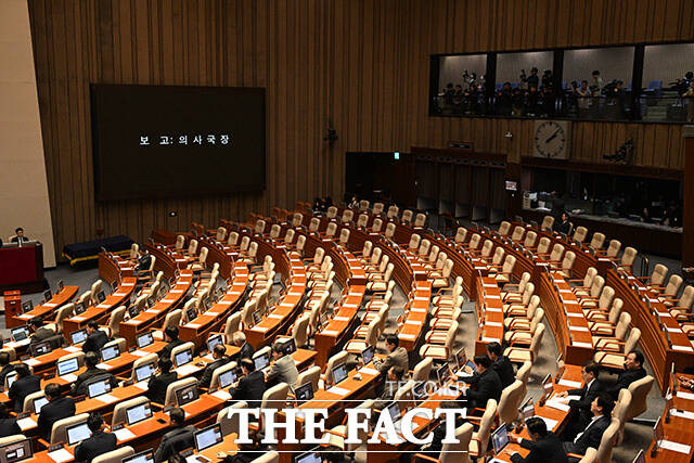 헌법재판관 3명의 선출안 국회 통과, 국민의힘 내부 갈등에도 표결 진행