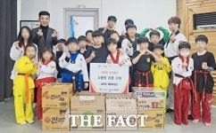 대전 대덕구 비룡태권도, 6년째 이웃사랑