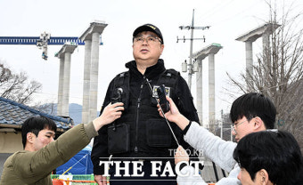 안성 고속도로 붕괴 사고 현장 합동 감식 28일 진행, 경기 남부경찰청 노력하는 중
