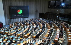 상법 개정안 야당 주도 국회 본회의 통과 [TF사진관]