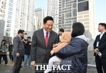 '한강뷰' 미리내집 찾은 오세훈 