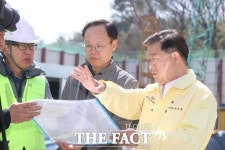 광명 신안산선 공사장 지하 붕괴…광명시, 도로 통제·우회로 안내