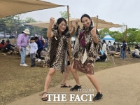 어린이 웃음으로 넘친 연천 전곡리 유적 [TF사진관]