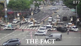 대전 관저동서 폐기물 수거 차량이 전선과 충돌…긴급 공사 나서