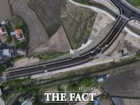 계룡시, 엄사면 향한리 도시계획도로 준공