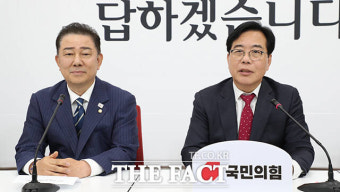 김병기·송언석 '민주당·국민의힘 원내사령탑 상견례' [TF사진관]