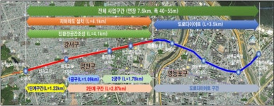 국회대로 상부 공원화 본격화…홍익병원사거리 지하차도 축소