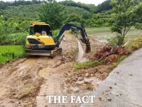부여군, 이틀간 최고 330mm 폭우에 피해 잇따라