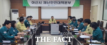 아산시, 염치읍 곡교1리에 수해복구 현장대응반 가동