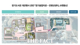 경기융합타운~수원컨벤션센터 광교 한복판 가을길 조성