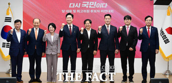 '청년 비전' 발표하는 손수조·우재준·최우성·박홍준 [TF사진관]