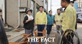 군산  296.4㎜…전북지역 밤새 비폭탄에 피해 속출(종합)