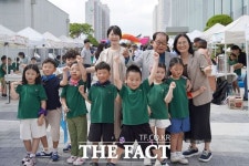 건양대부속유치원·행복한우리복지관 시장놀이 개최