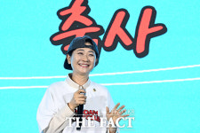 노담소셜클럽 밍글링 행사 축사하는 이스란 차관 [포토]