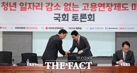 국민의힘 청년 일자리 감소 없는 고용연장제도 토론회 개최 [TF사진관]