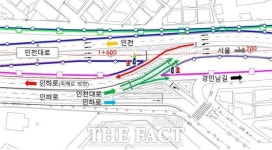 인천시, 인천대로 인하대교차로 이달 31일 개통